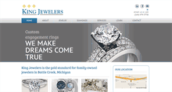 Desktop Screenshot of dkingjewelers.com